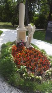 Grave of Wolfgang Amadeus Mozarz, St. Marx Cemetery, Vienna